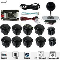 Arcade Joystick Copy Sanwa Neo Geo Arcade Game Diy Kit Raspberry Pi XBOX360 Android PS3 In 1 Usb Controller Zero Delay Board