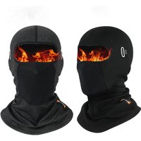 AliExpress NONE Winter Windproof Thermal Balaclava with Eyeglass Port Extended Coverage Warm Face Mask Helmet Liner for Motorcycle Cycling Ski