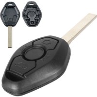 Car Key Fob Case Shell Replacements Auto Remote Cover with HU92 Blade Car Key Accessory for BM-W 1 3 5 6 7 Series X3 X5 Z3 Z4