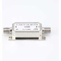 950-2150MHZ AP20 Satellite 20dB In-line Amplifier Signal Booster for Antenna Cable Run Channel Strength Works With All Satellite