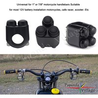 Motocykl 1 "22/25mm przełącznik na kierownicę przycisk chwilowy samoblokujący włącznik klaksonu dla Honda BMW Suzuki Yamaha Kawasaki