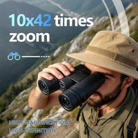 High Magnification HD Professional Prism Zoom Binoculars Waterproof Fog-proof Telescope Compact Telescopio Travel Camping Hiking
