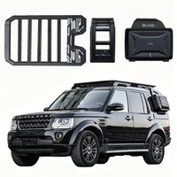 Aluminum Alloy Car Roof Cargo Luggage Rack Baskets Side Ladder Side Box for Discovery 3/4 2005-2021 2022+