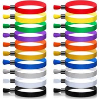50/100pcs Cloth Event Wristbands Disposable Colored Wrist Bands Wristbands Waterproof Arm Bands for Events Party Identification