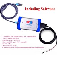 3in1 CAN Box for New Energy Tool Ultra-CAN-II Supports for USBCAN + PCAN/Kvaser + Dual Mode Software Included