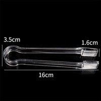 1pc Kitchen Ice Tongs Clear Acrylic Perfect for Parties Reunions Daily Use Strong Resistant Material Food Serving Tongs for Ice