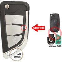 jingyuqin Remote Car Key Shell Case Fob modified For VW Passat Polo Golf Touran Bora Ibiza Leon Octavia Fabia Seat Skoda 202Ad