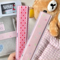 Pink Extendable M5 Binder Strap Retro Journal Planner Accessories DIY Elastic Band