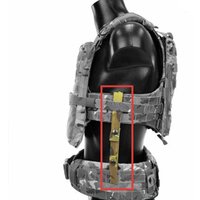 Tactical Accessories CP StKSS AVS Belt MOLLE with Vest Attachment Strap (Carbon fibre strips inside)