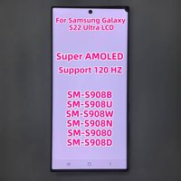 Super AMOLED For Samsung S22 Ultra Lcd 120 HZ SM-S908D SM-S9080 SM-S908 SM-S908B SM-S908U S908W Display Touch Screen Replacement