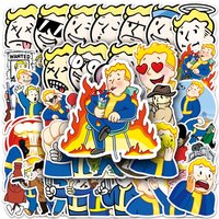 50pc Radiation series Cartoon Cute Graffiti Stickers Suitcase Laptop Guitar Skateboard Personalized Decoration Stickers