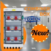 TOMZN Official 6 Strings PV Combiner Box 36 Ways 6 Input 6 Output 600V 16-63A IP65 HA Series Photovoltaic with FUSE MCB SPD
