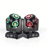 150W Moving Head Light 360°Rotation Ball Beam Stage Light Christmas DMX512 4in1 RGBW DJ led lights For Disco Audience
