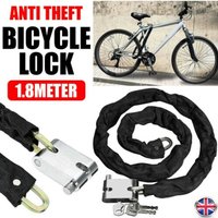 AliExpress NONE 1.8m Bike Chain Lock Home Garden Bicycle Heavy Duty Security Padlock Motorbike