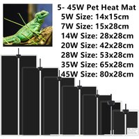 Coussin chauffant chaud pour plantes 5-45W, tapis chauffant étanche pour Reptile, avec contrôle de la température, contrôleur réglable, semis de jardin intérieur