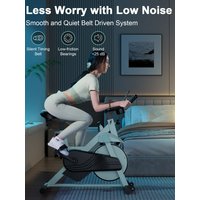 AliExpress Superun Upgrade Exercise bike 32-Level Smooth Magnetic Resistance Indoor Bike with Pad Mount & LCD Monitor 300 LBS Weight MAX