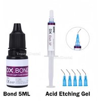 Dental Bonding Light Cure Adhesives Teeth Glue DX. Bond DX. Etch Acid Etching Glue Gel for Restoration