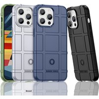 Military-Grade Shockproof Case for iPhone 15 Rugged TPU Shield Cover Compatible with iPhone 11/12/13/14 pro Max Phone Protector