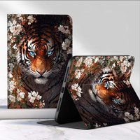 Tiger Popular Art Flower For Samsung Galaxy Tab A7 A A8 A9 A11 S6 S11 10.1 10.4 10.5 Inch Lite PLus Tablet Case Gift