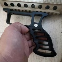 Outdoor Aluminum Alloy Bow Handle Combination with Nylon Grip Installation Hole Distance 92cm Archery Target Shooting Sport