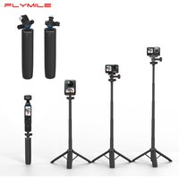 Flymile Camera Tripod Selfie Stick Portable Vlog Photography Holder for DJI Pocket 4 3/Action6/Insta360 Ace Pro/Gopro DSLR