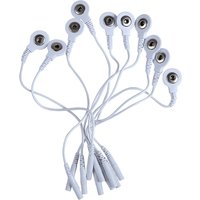 Short Cables Wires 3.5mm Plug Hole 2.0mm Machine Use Adapter Tieline for Muscle Stimulator Massage Therapy Electrode Wires