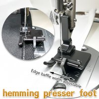 New Premium Black Titanium Steel T9 Multi-Function Press Foot for Computerized Flatbed Edge Binding Roll Forming