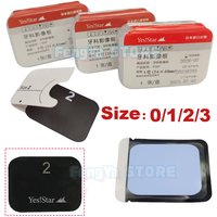 Yes!star 1 pièce/boîte Plaque de scanner dentaire PSP, Plaque d'imagerie, Plaque de phosphore pour scanner de radiographie, pour système de scanner d'imagerie numérique