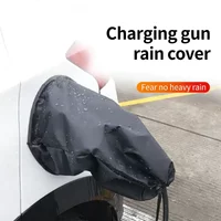 New energy electric vehicle charging gun rain cover, waterproof cover, outdoor charging port dust cover, rain proof universal