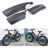 AliExpress NONE 2PCS Mud Guard Fender for Electric Folding Bicycle Snow Mudguard Fat Bike Fatbike MTB Cycling Fenders