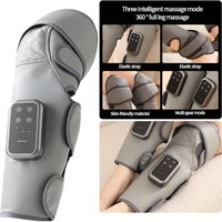 1Pc Electric Knee Massage 3 Levels Wireless Hot Compress Vibration Massager with Touch Scree, Knee Health Care Relief Legs Tool