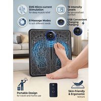 2026 Foot Massager Foot Therapy Machine EMS Foot Massage Pad Pulse Fully Automatic Foot Meridian Pressing Device