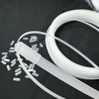 Corset Boning Plastic pp Boning /Silicone End Caps Sewing Garment Accessories Bra Boning Tool for Corsets Bridal Evening Gowns