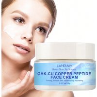 GHK-Cu Copper Peptide Cream | Intense Moisture & 72H Hydration Lock | Firms, Smooths & Strengthens Skin Barrier, Reveals Plumper