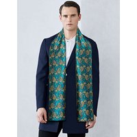New Fashion Men Scarf Green Jacquard Paisley Silk Scarf Autumn Winter Casual Business Suit Shirt Scarf 160*50cm Barry.Wang