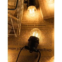 E27 220v 1w G40 Led Filament Light Bulbs Decorative Bulb For String Lights Replacement Edison Screw Dimmable 2200k Globe Mini