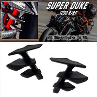 AliExpress NONE For 1290 Super Duke R / RR / EVO (2021-2024) – Carbon Front Spoiler Winglet Kit, Naked Bike Aerodynamic Downforce Wings
