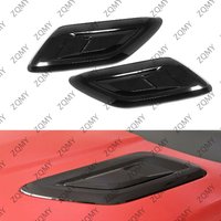 2pcs ABS Car Front Hood Upper Vents Cover For Land Rover Range Rover Sport L494 2018 2019 2020 2021