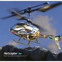 Metal Alloy RC Helicopters 3.5CH 2.5CH USB Charging Remote Control Plane Red/ Blue/ Gold/ Silver Rechargeable Mini Drone