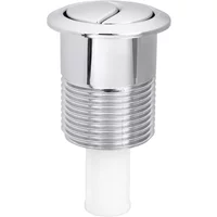 1pc Toilet Button For Siamp For Skipper 45 Dual Flush Cistern Button For 34455009 Chrome 85x48mm ABS Dual Flush Spare Parts