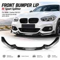 Frontstoßstangenlippe M Sport Splitter Auto Diffusor für BMW 1er F20 F21 118i 120i M135i M140i 2015-2019 Auto Stoßstangen Bodykit