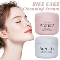 Facial Cleanser Face Wash With Rice Essence Deep Pore Cleansing Exfoliating Oil Control Mud Foam Mild Wash Sensitive Skin