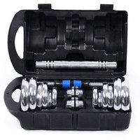 30KG Barbell Adjustable Dumbbell Set Gym Equipment Weights Fitness Dumbbells 90lb Wholesale 2026