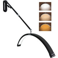 Fusitu Adjustable Wall Mounted Half Moon Light For Barber Shop Studio Makeup Beauty Video Photography Lighting