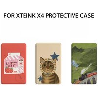 For XTEINK X4 E-Book Magnetic Protective Case Flip Design All-around Shockproof Scratch-Resistant Cover E-Book Reader Accessory