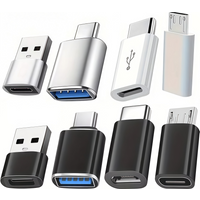 8PCS USB to USB C Adapter Female to USB 3.0, Type C Female to USB Male Converter