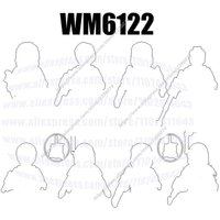 WM6122 Action Figures Movie Building Blocks Bricks toys WM2211 WM2212 WM2213 WM2214 WM2215 WM2216 WM2217 WM2218 DIY Toys