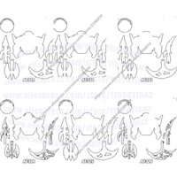 Action Figures Building Blocks Series AF321 AF322 AF323 AF324 AF325 AF326 DIY Toys