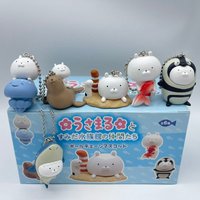 New In Stock Rabbit Pills And Ocean Partner Aquarium Limited Edition Blind Box Sea Elf Penguin Pendant Bag Pendant Surprise Gift