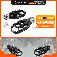 (EU-Lager) Für Suzuki DRZ400S 2000-2024 Motorrad DRZ 400SM 2005-2024 Fußrasten Klappbare Bremspedal-Verlängerungsplatte Kit